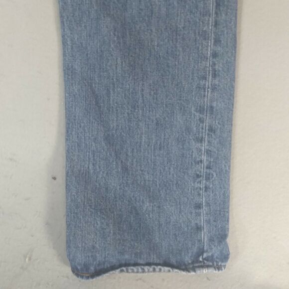 Levi's 501 jeans mens 38 x 29 original straight button fly blue denim pants - Picture 6 of 12